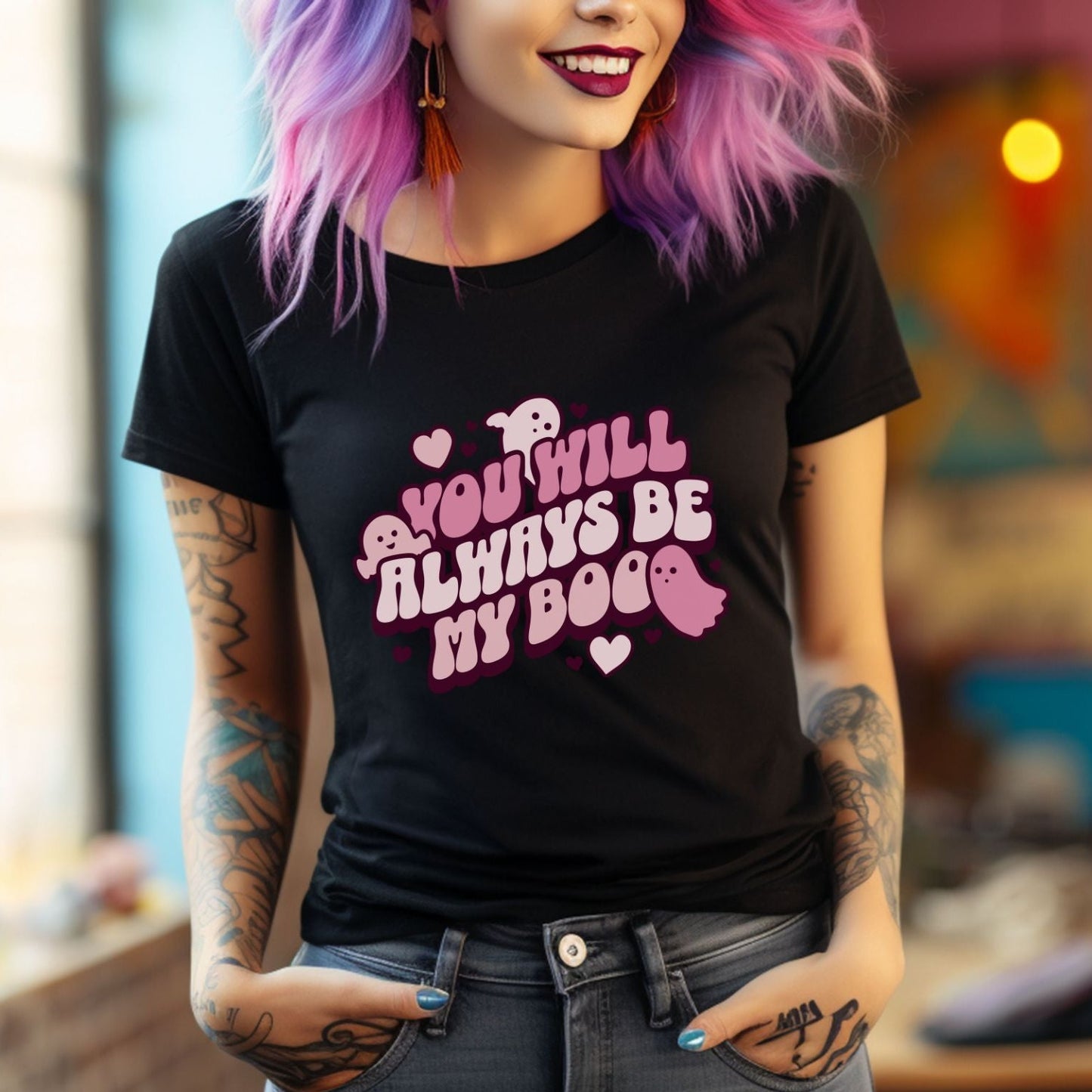 Always Be My Boo Tee
