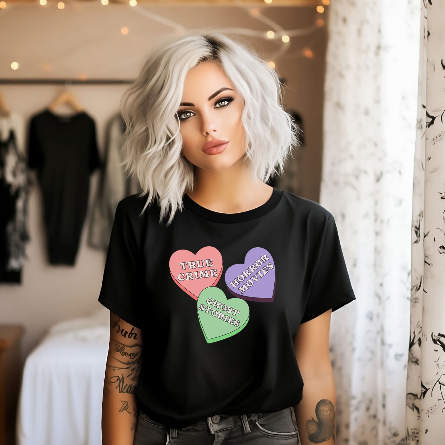 Candy Hearts Tee