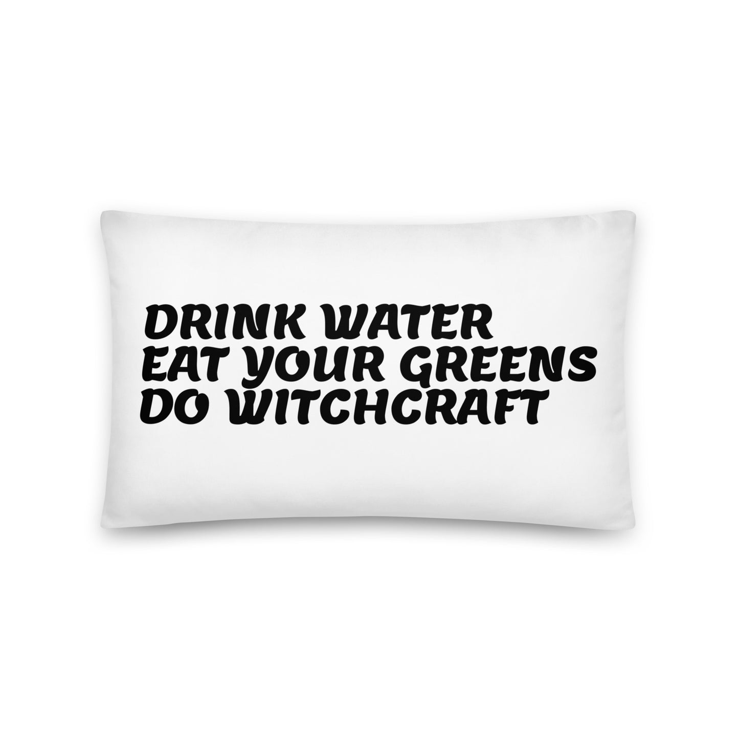 Do Witchcraft Pillow - White