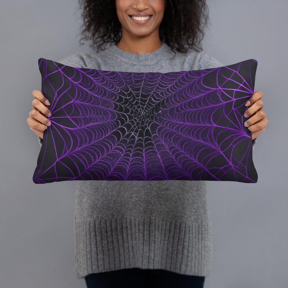Violet Widows Pillow