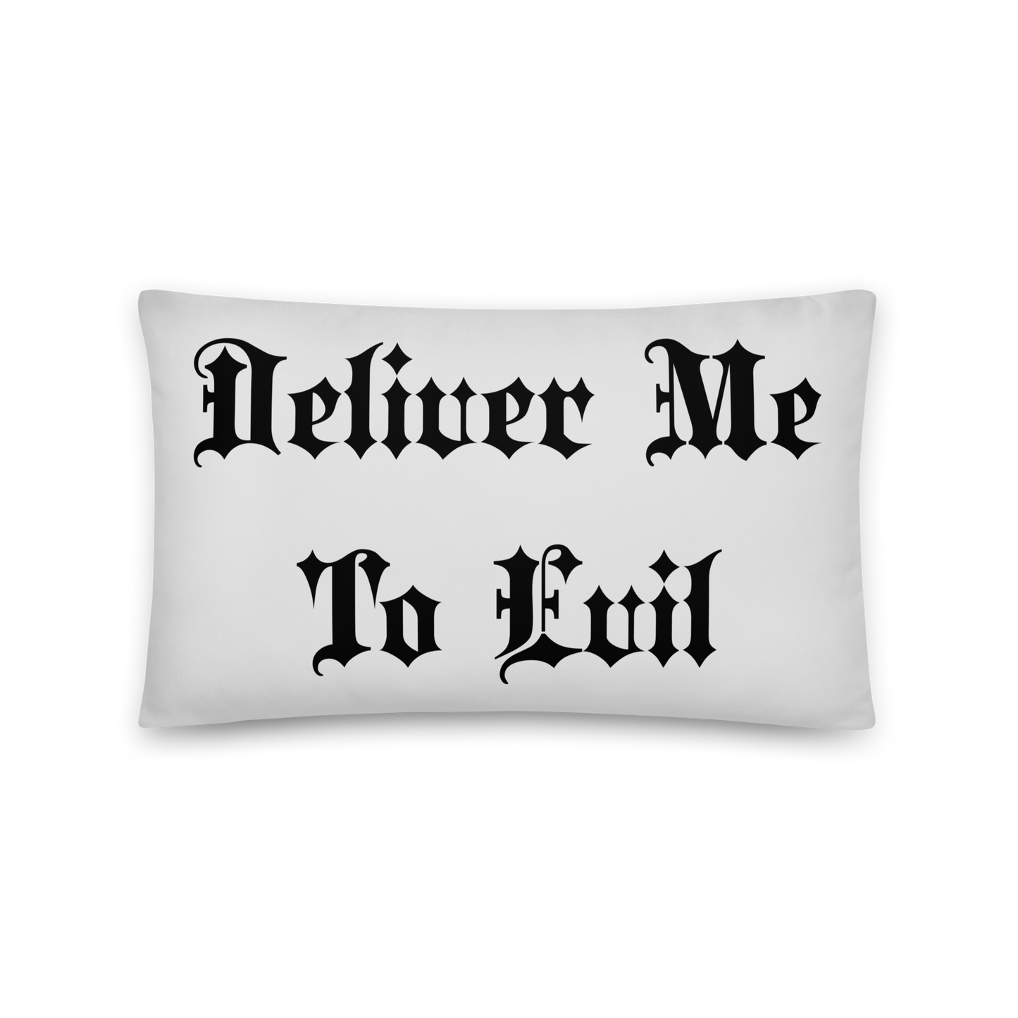 Deliver Me To Evil Pillow