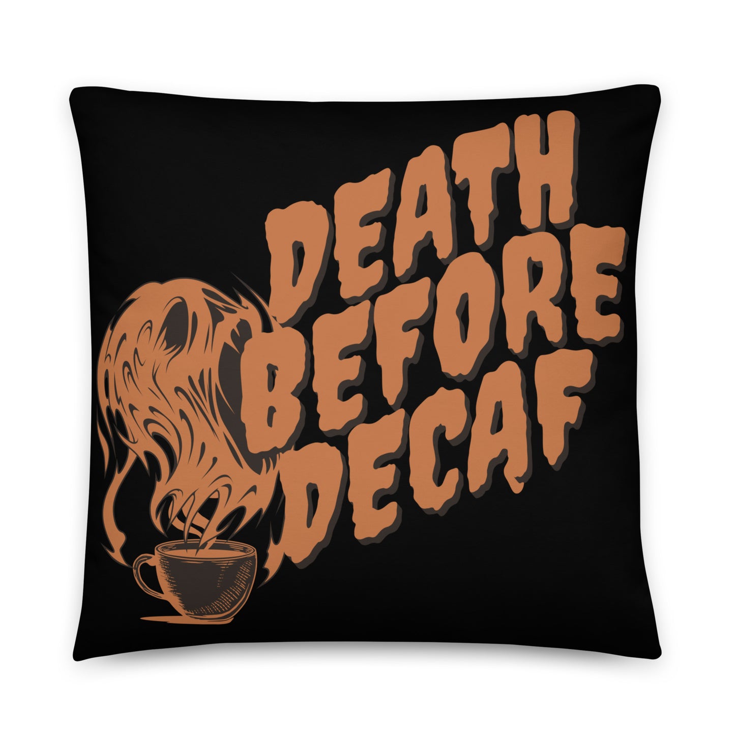 Grim Grind Pillow