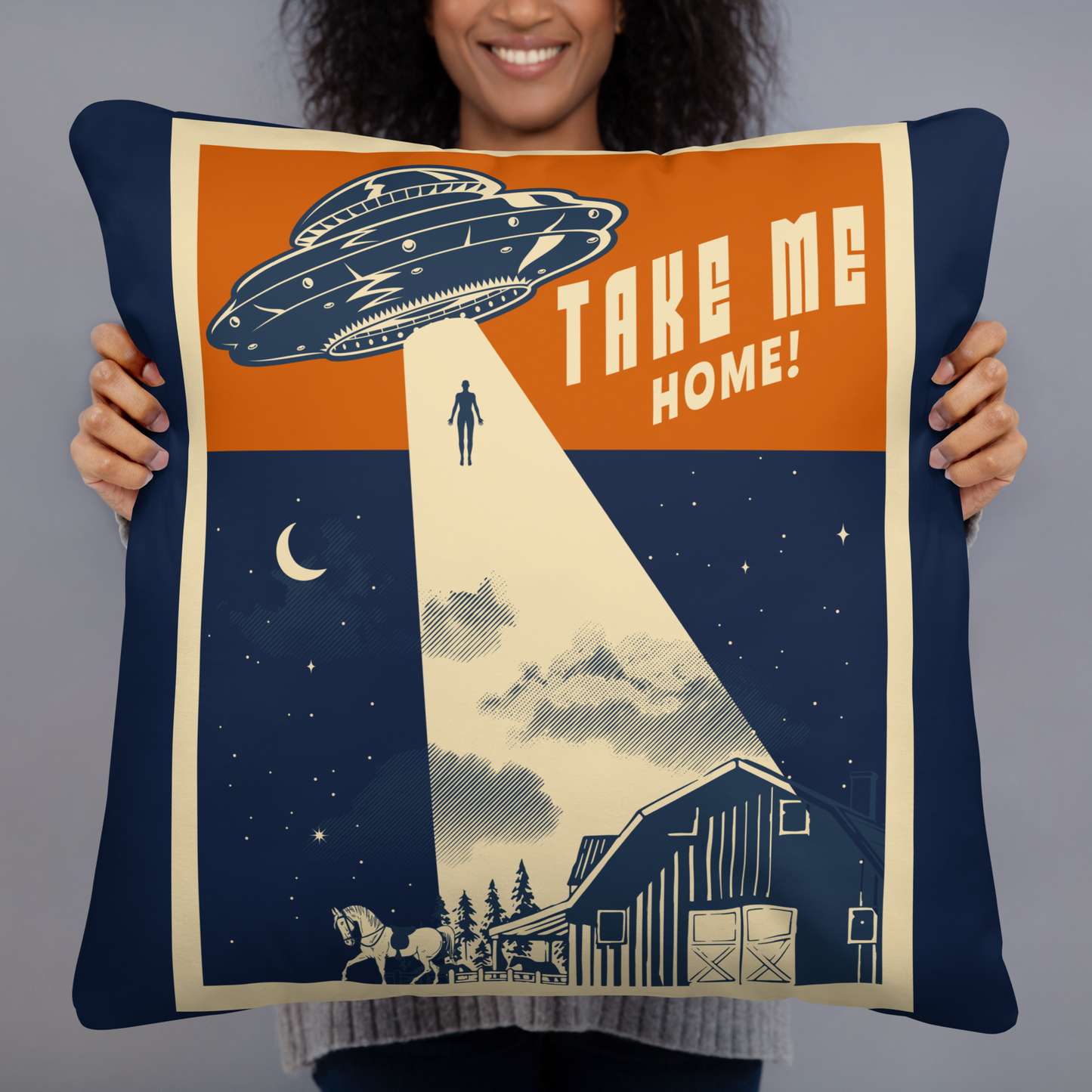 Take Me Home Pillow
