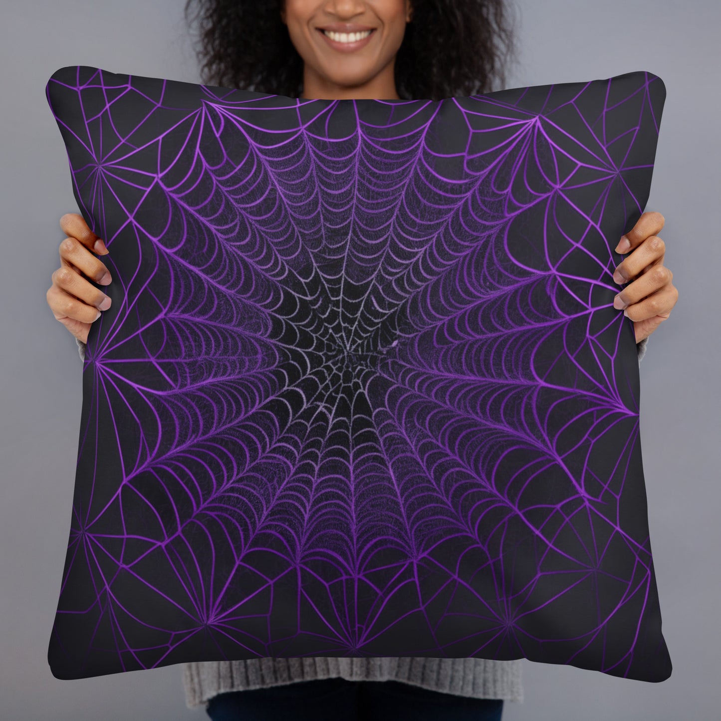 Violet Widows Pillow