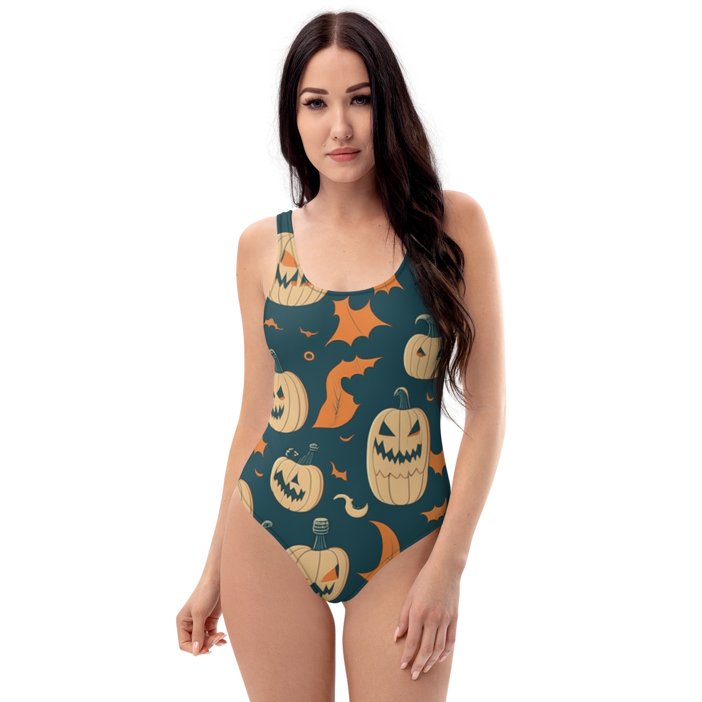 Haunted Harvest One-Piece Swimsuit