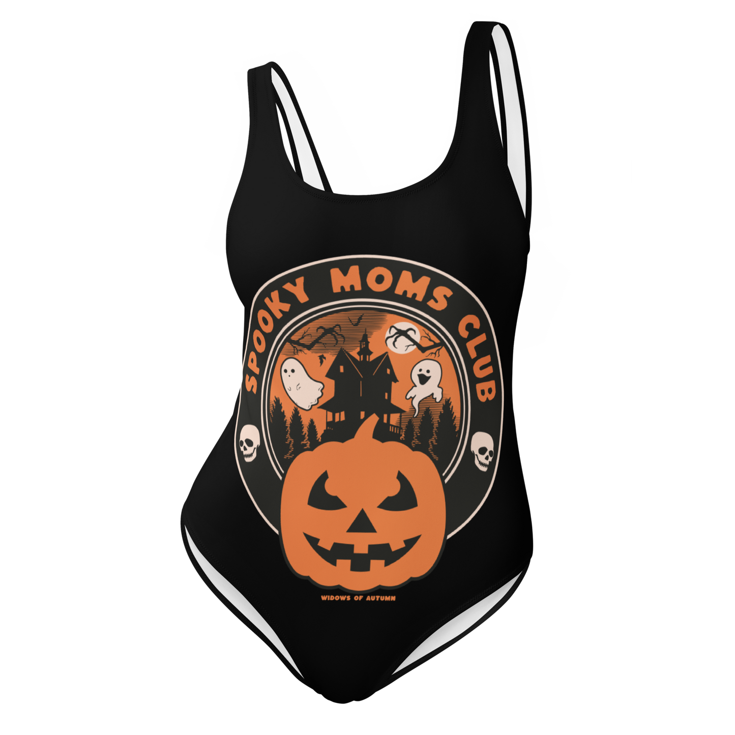 Spooky Moms Club One-Piece Swimsuit