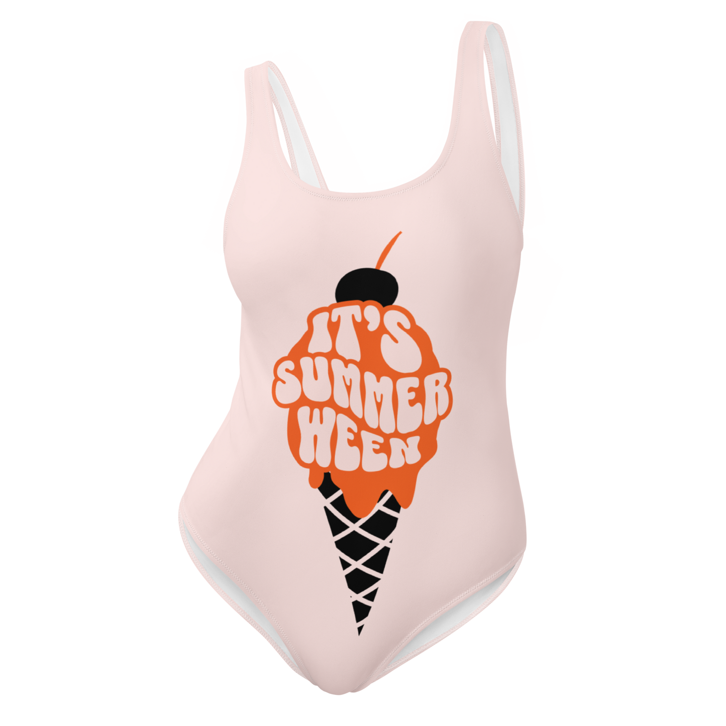 Summerween Ice Cream One-Piece Swimsuit