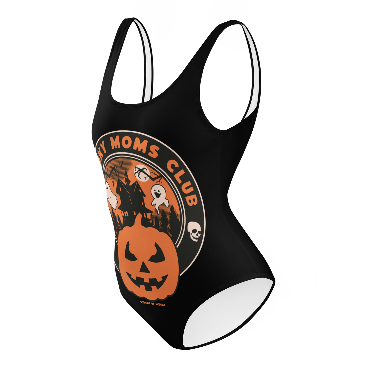 Spooky Moms Club One-Piece Swimsuit