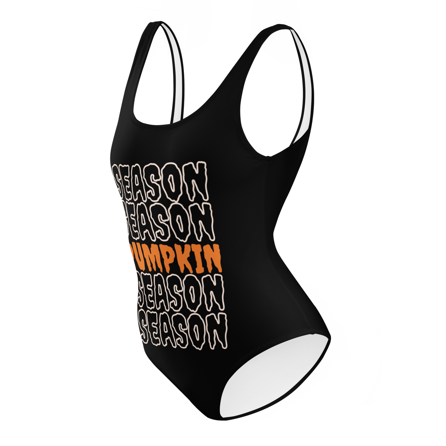 Pumpkin Season One-Piece Swimsuit