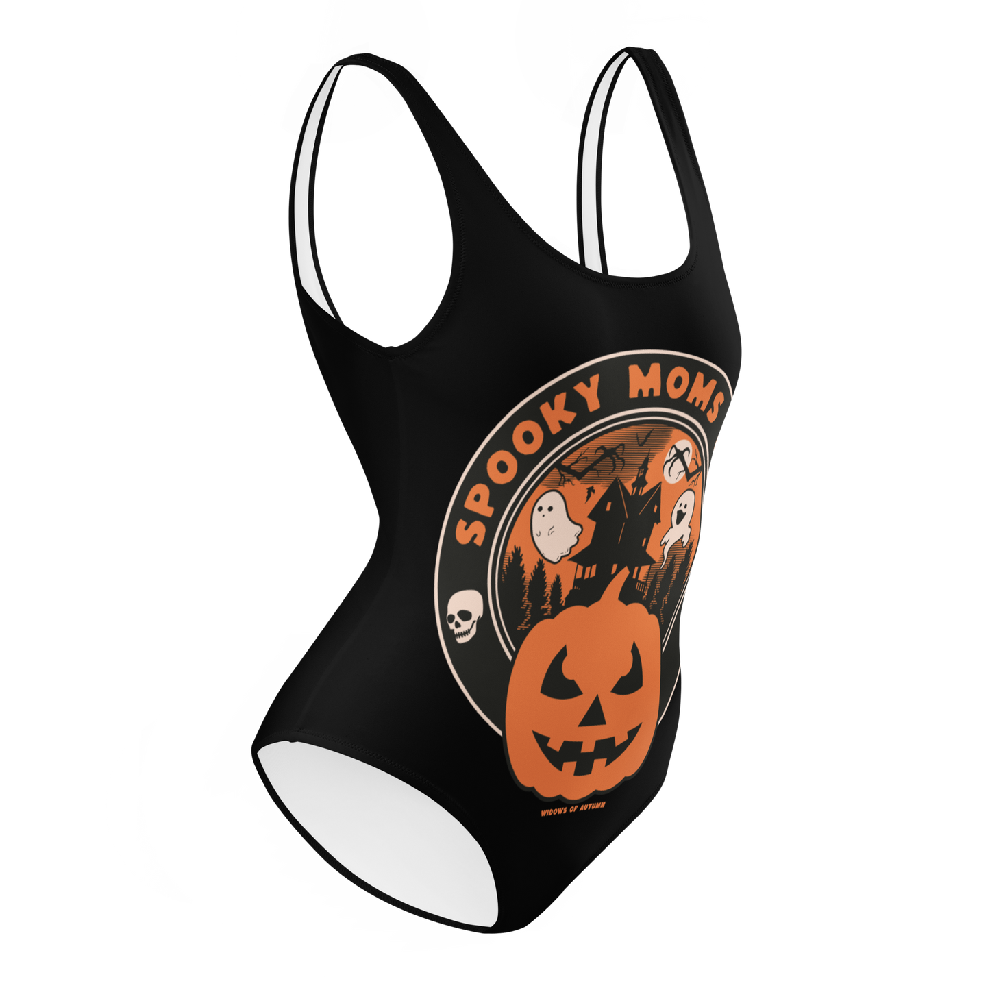 Spooky Moms Club One-Piece Swimsuit