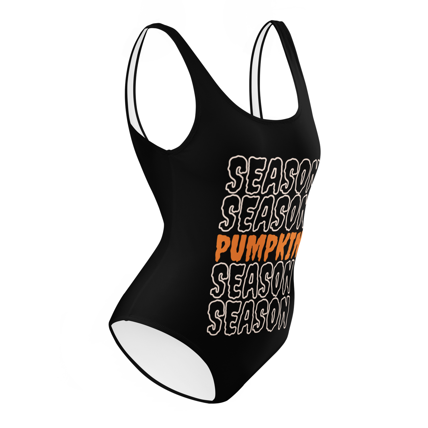 Pumpkin Season One-Piece Swimsuit