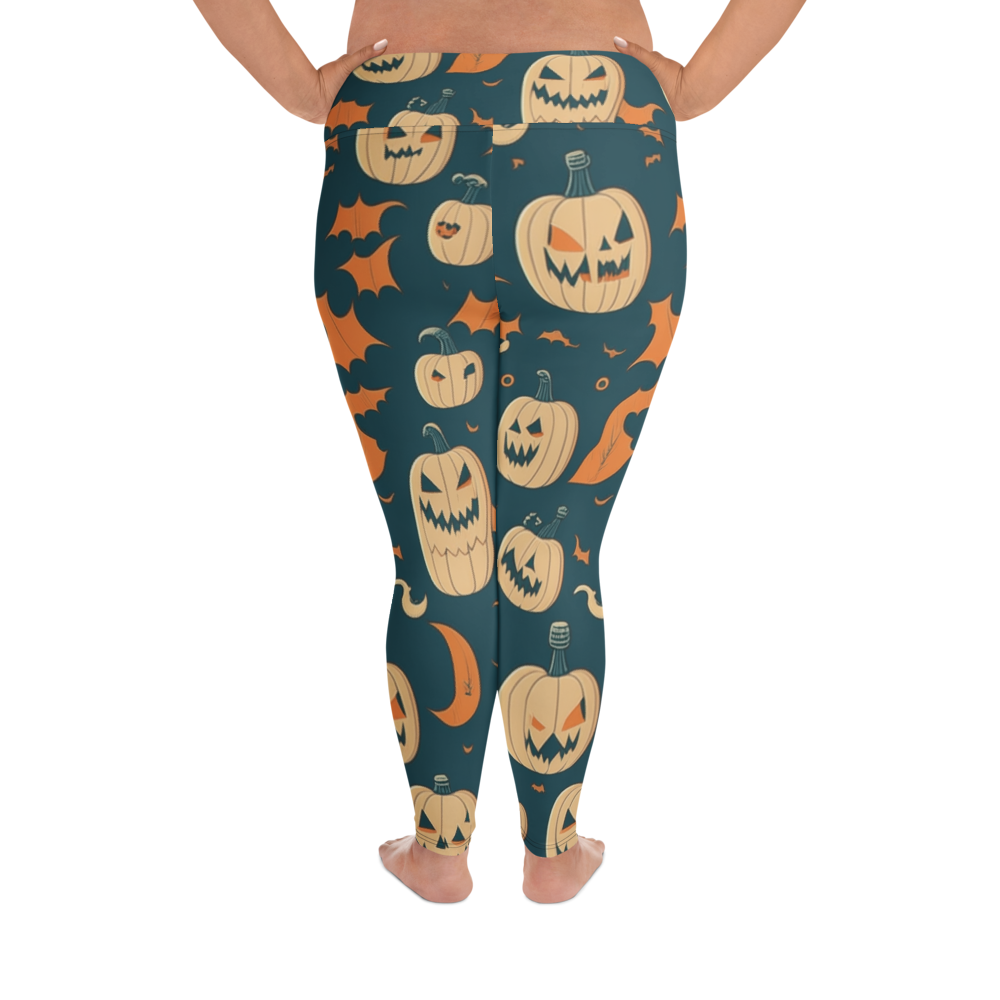 Haunted Harvest Plus Size Leggings