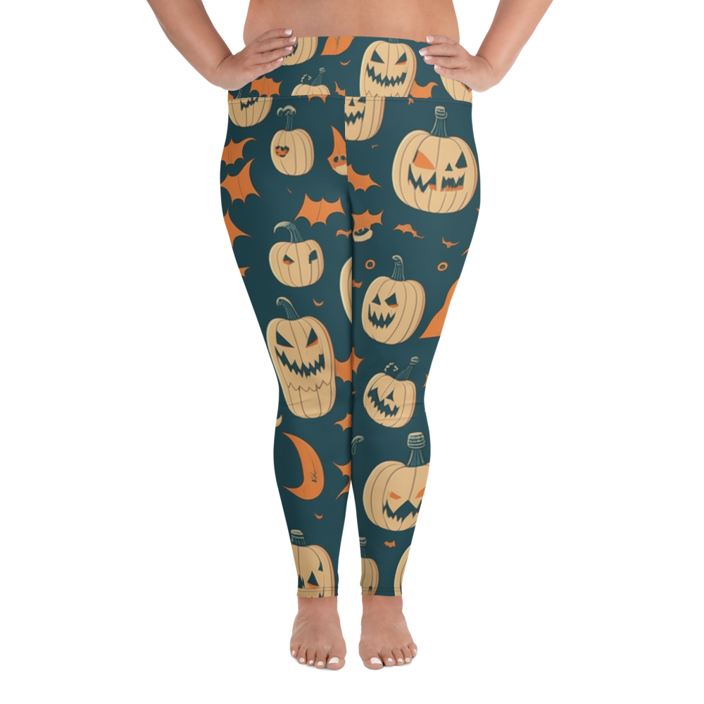 Haunted Harvest Plus Size Leggings