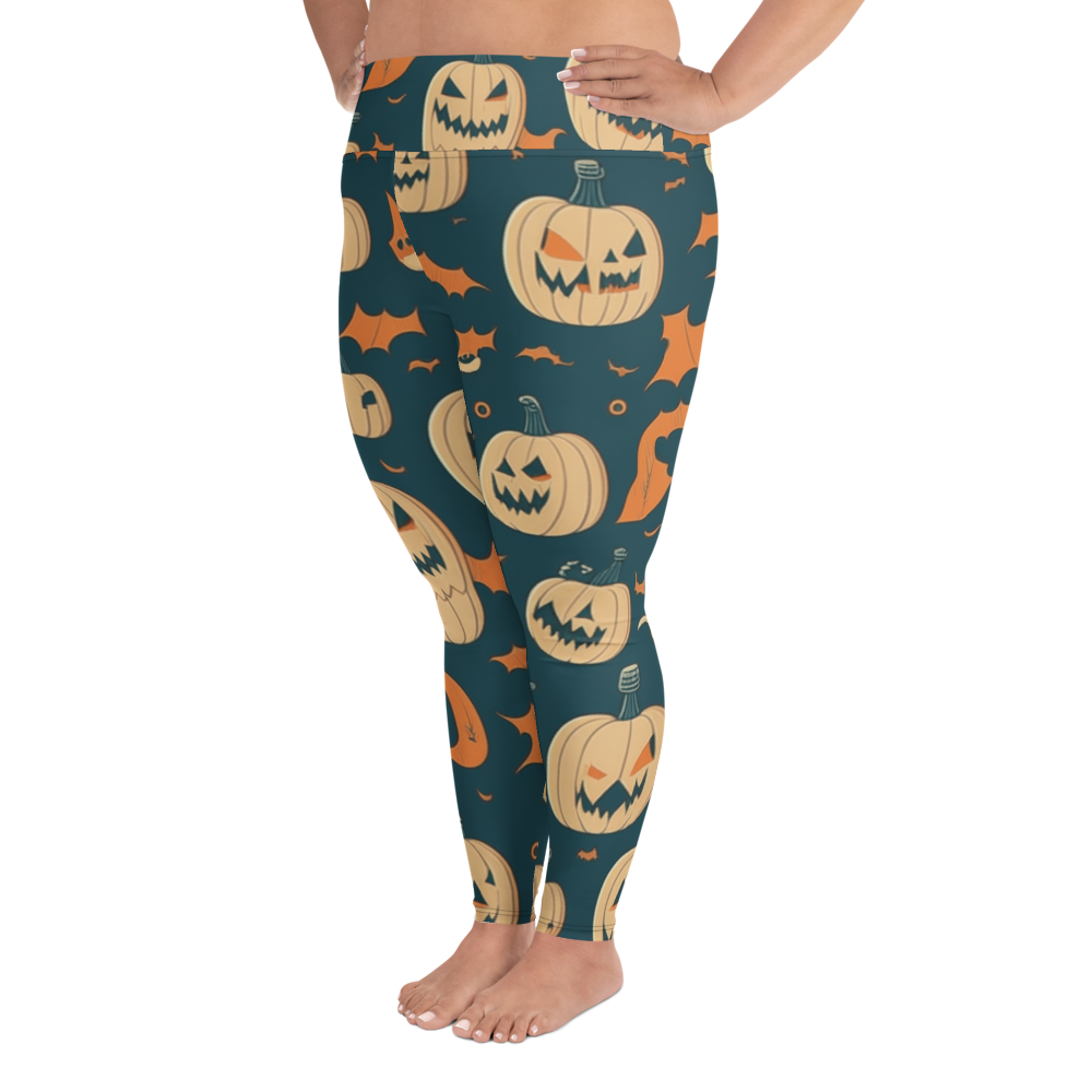 Haunted Harvest Plus Size Leggings