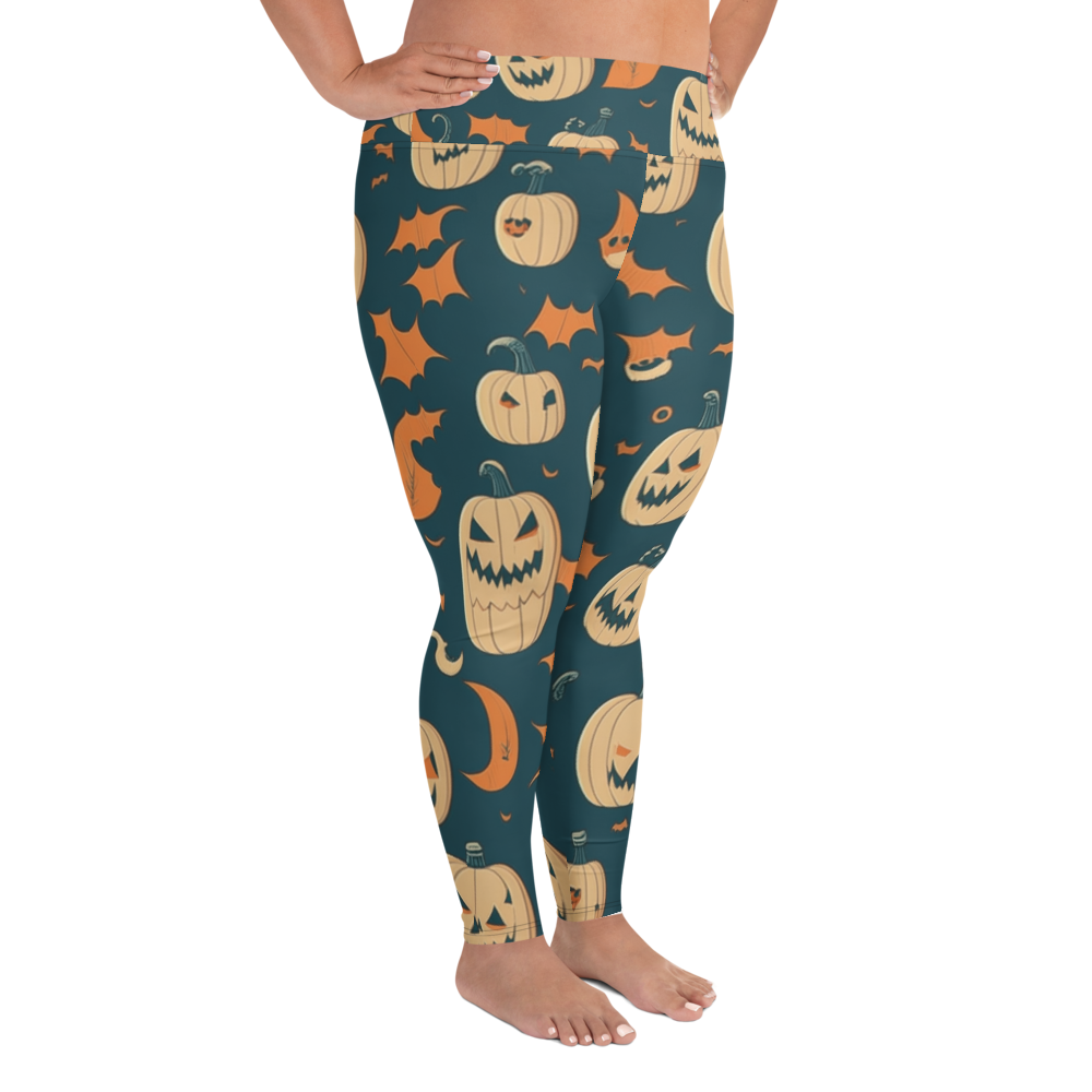 Haunted Harvest Plus Size Leggings