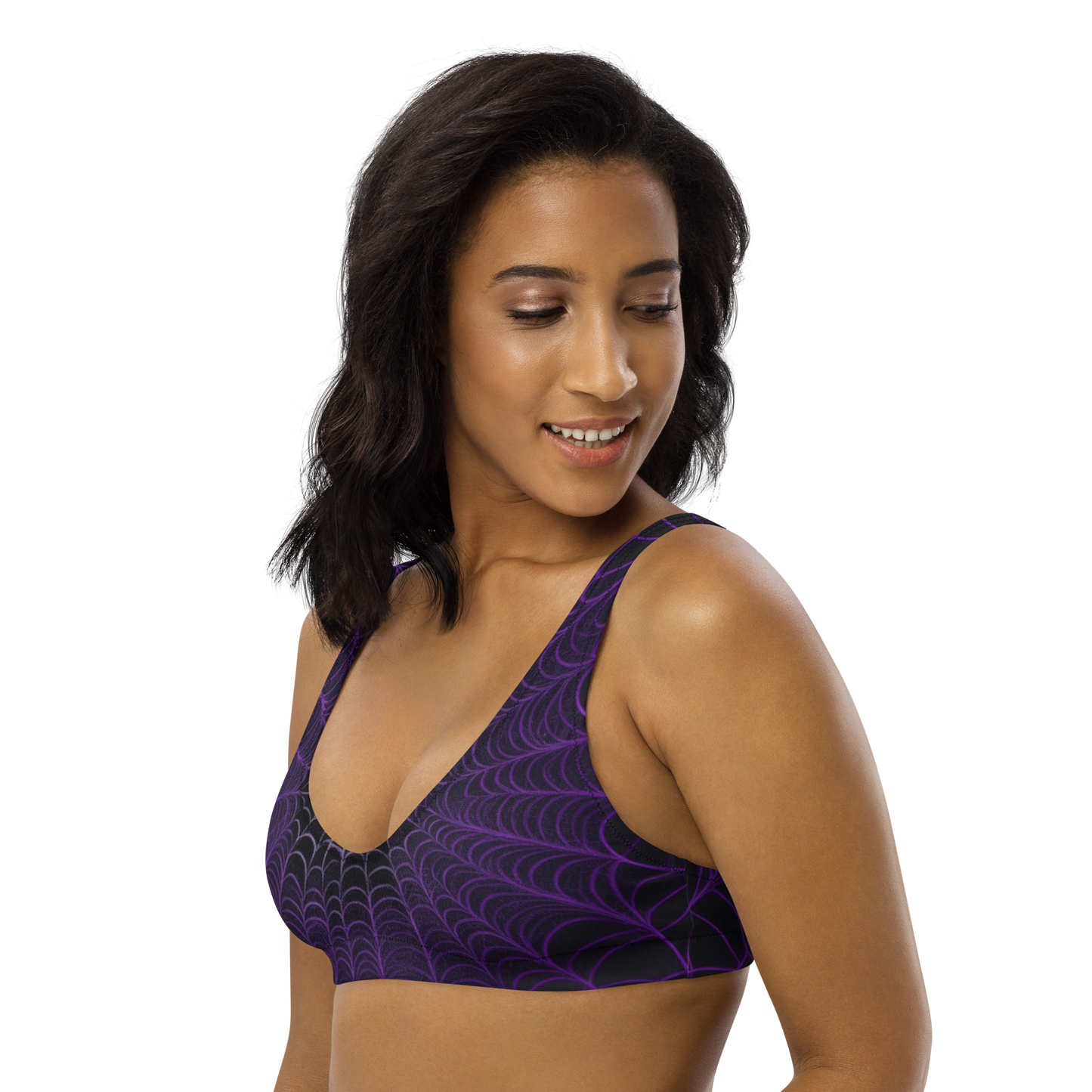 Violet Widows Padded Bikini Top