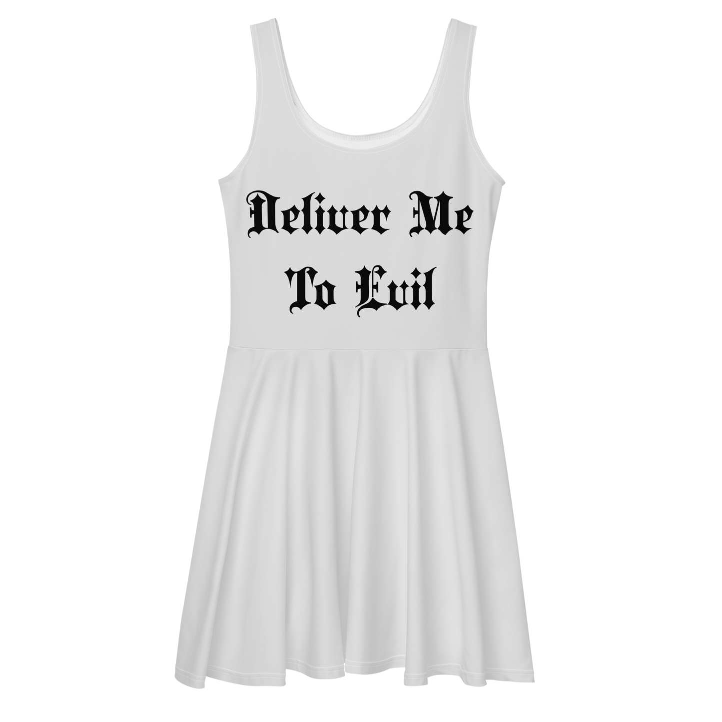 Deliver Me To Evil Skater Dress