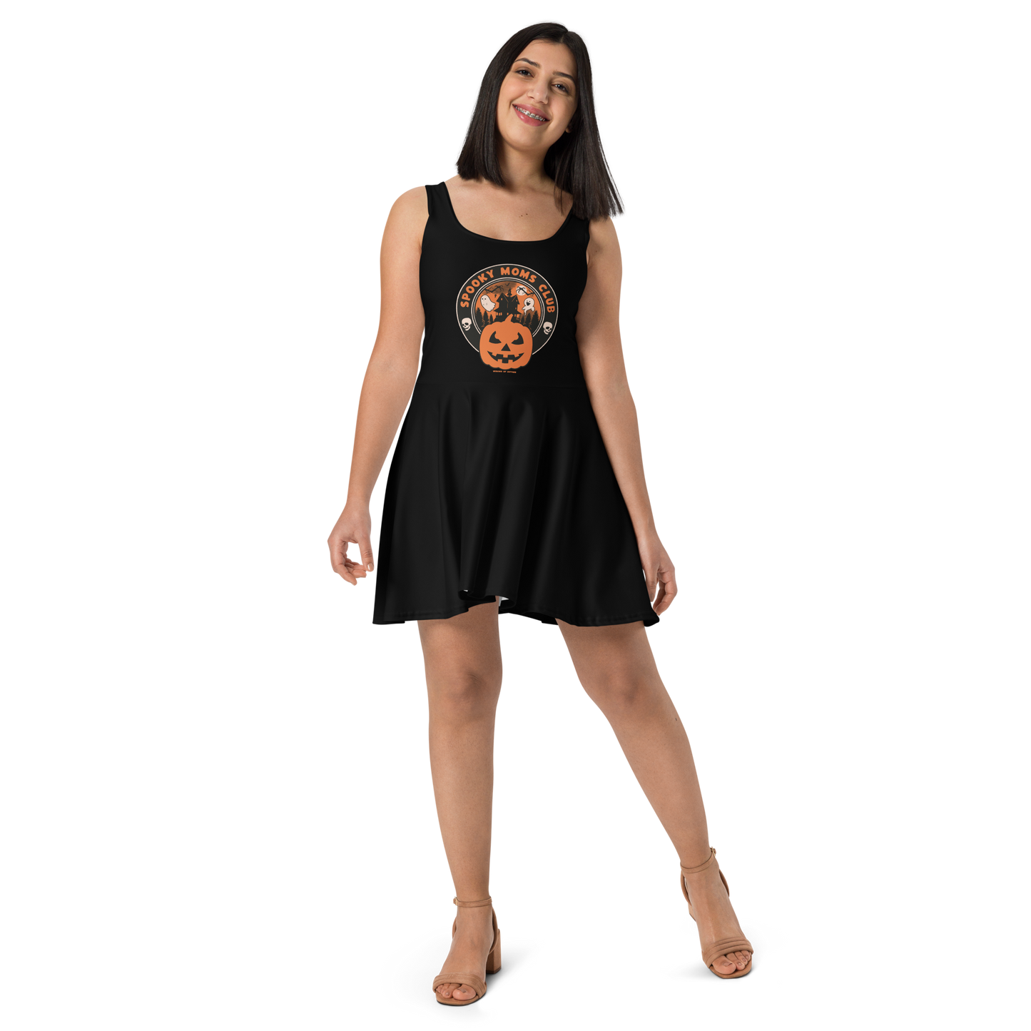 Spooky Moms Club Skater Dress