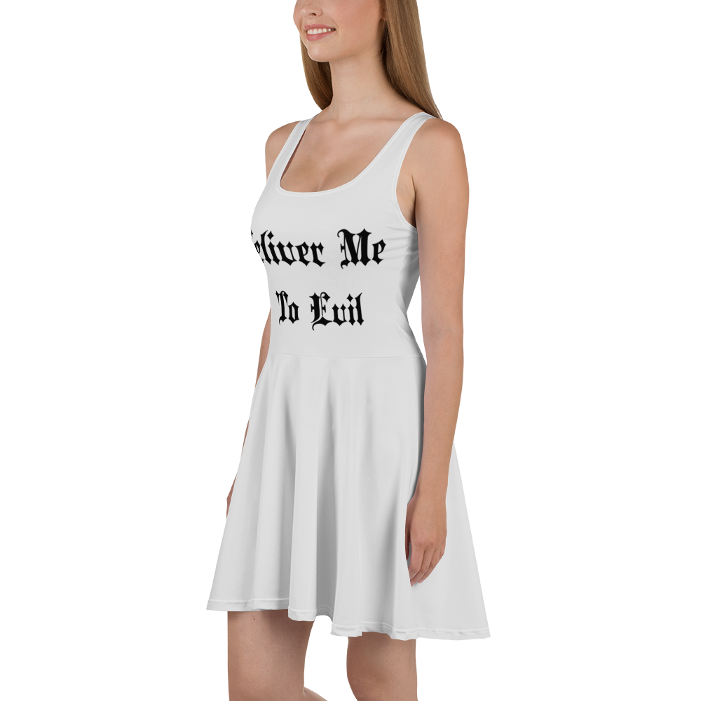 Deliver Me To Evil Skater Dress