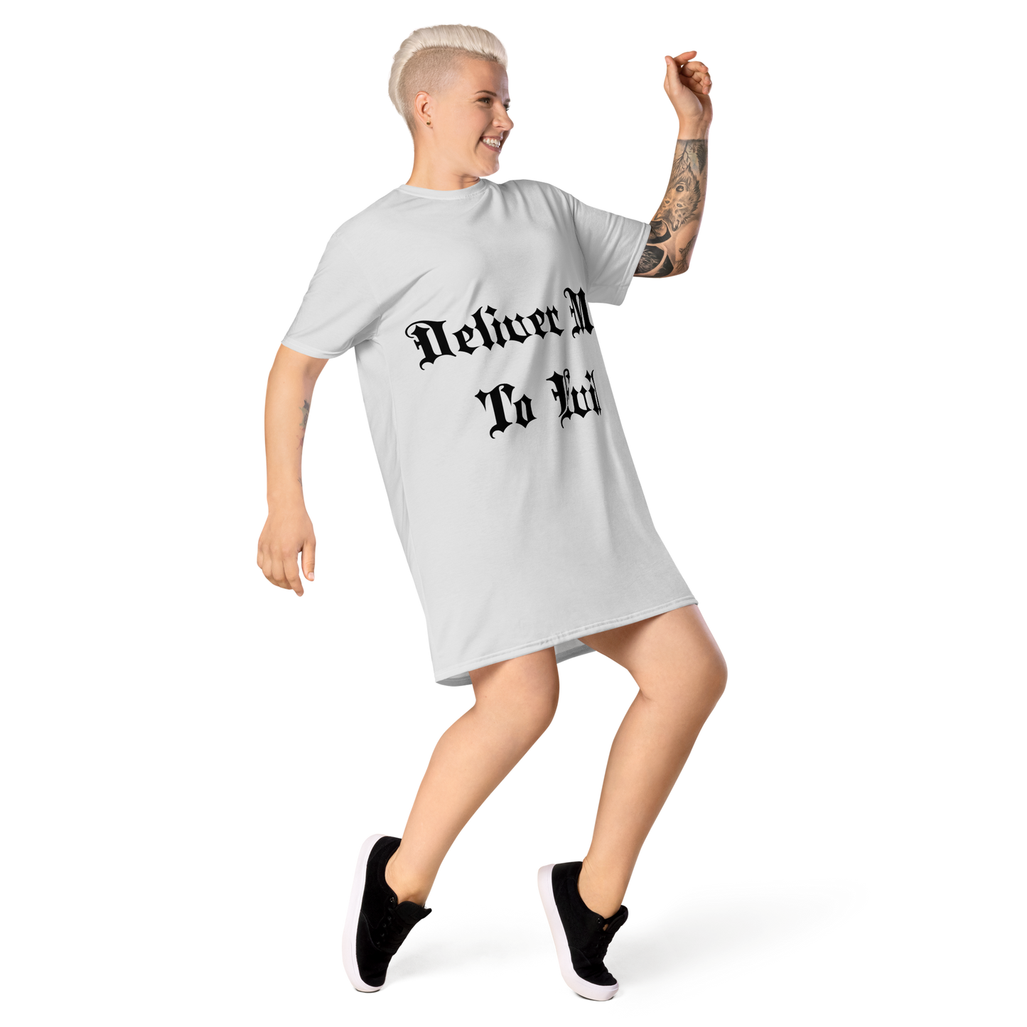 Deliver Me To Evil T-Shirt Dress