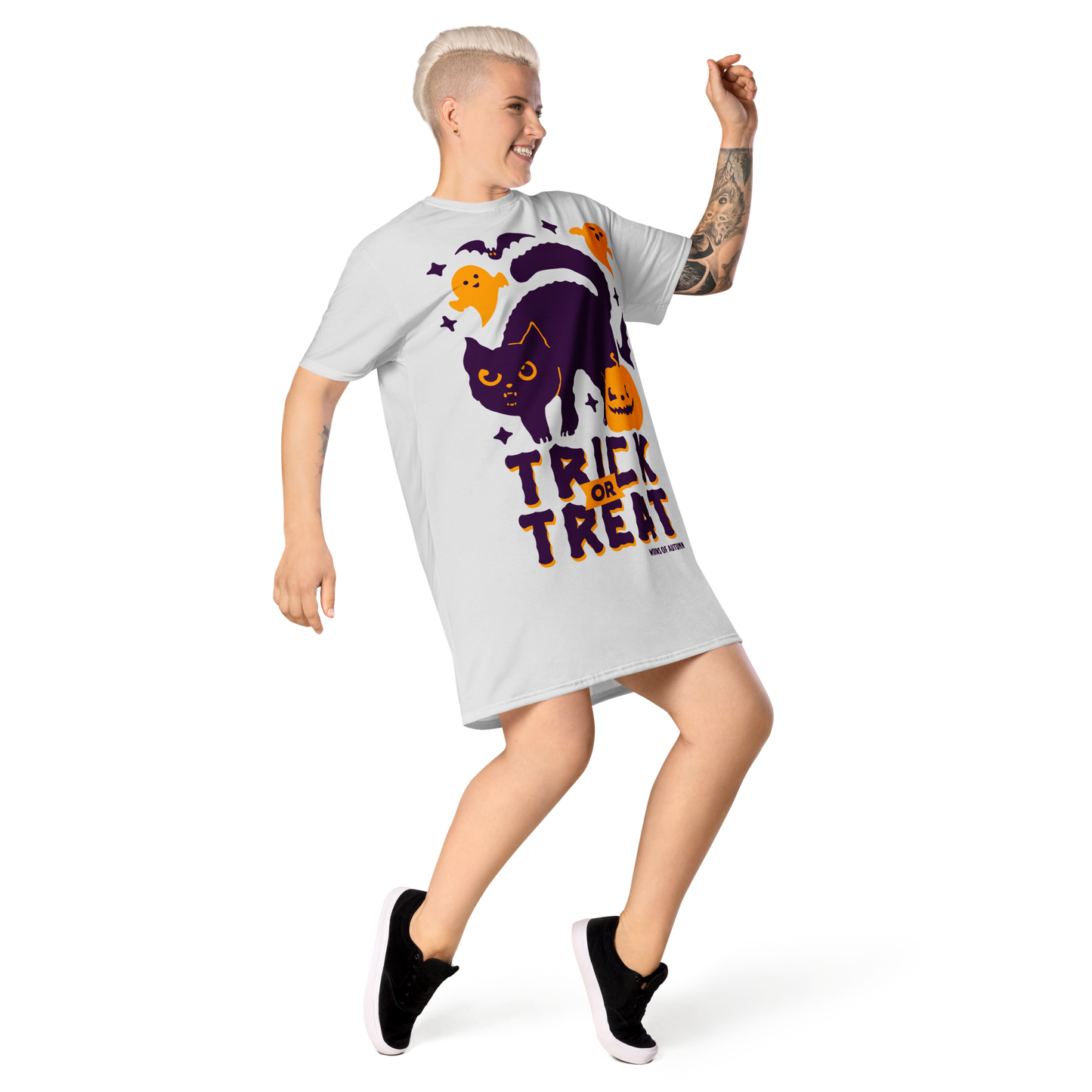 Trick Or Treat T-Shirt Dress