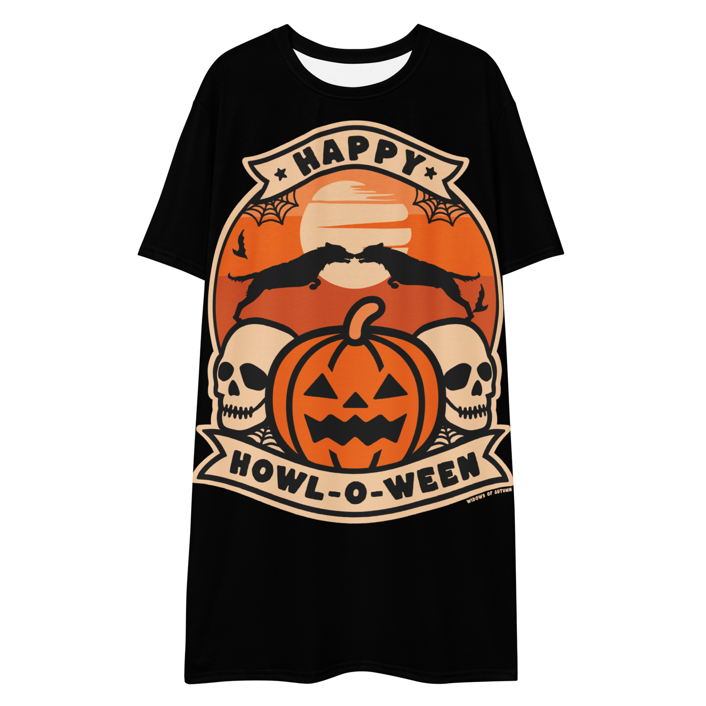 Howl-O-Ween T-Shirt Dress