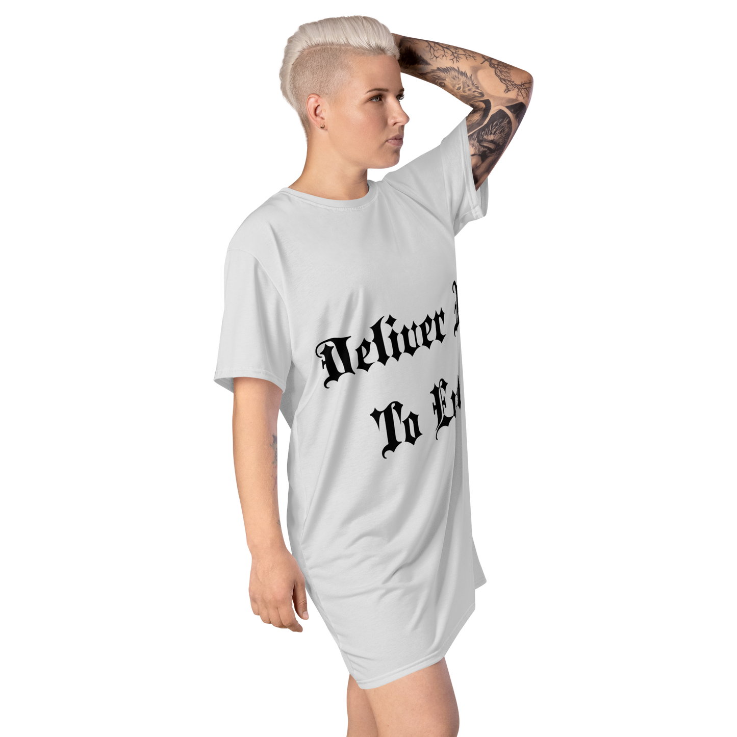 Deliver Me To Evil T-Shirt Dress