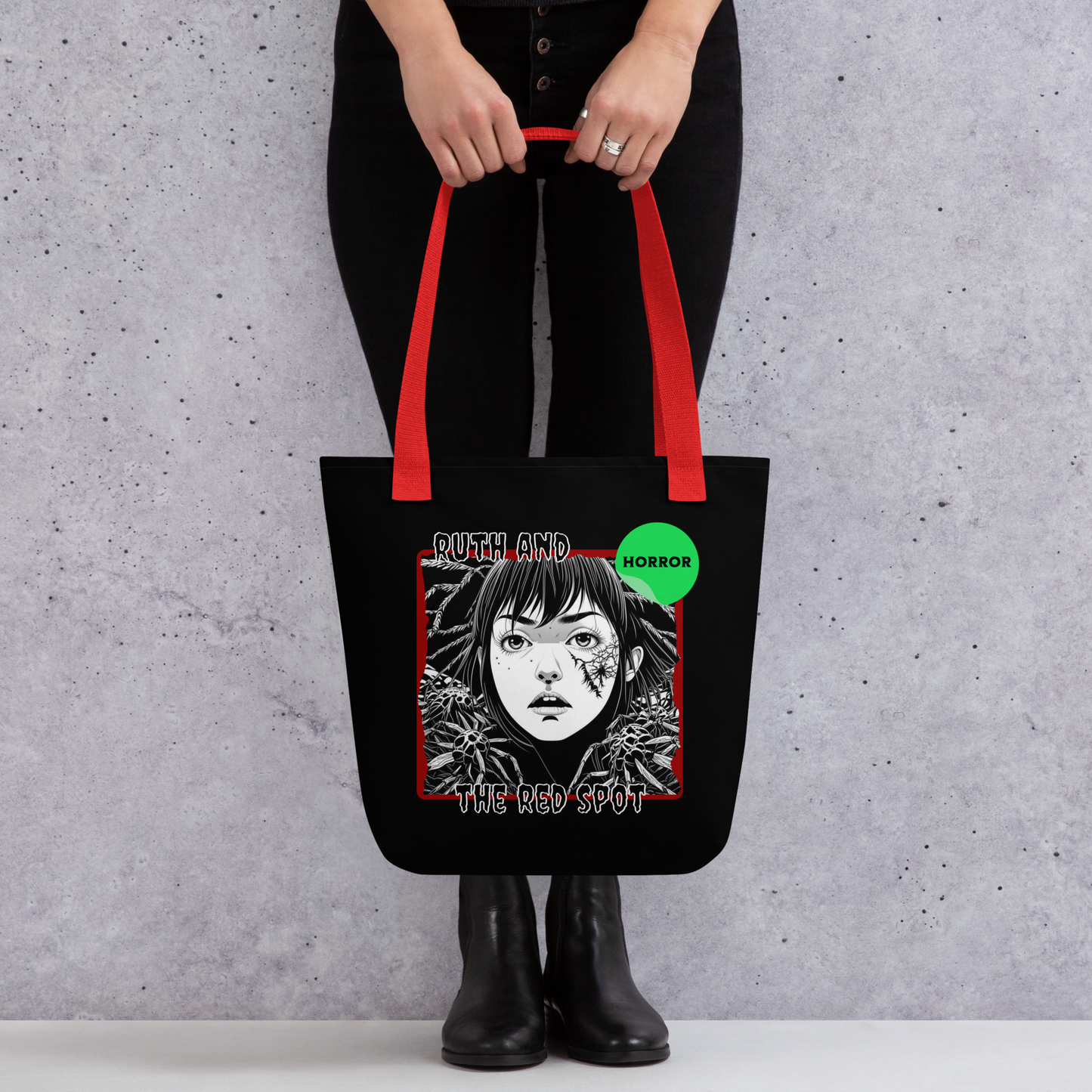 Ruth & The Red Spot Tote Bag