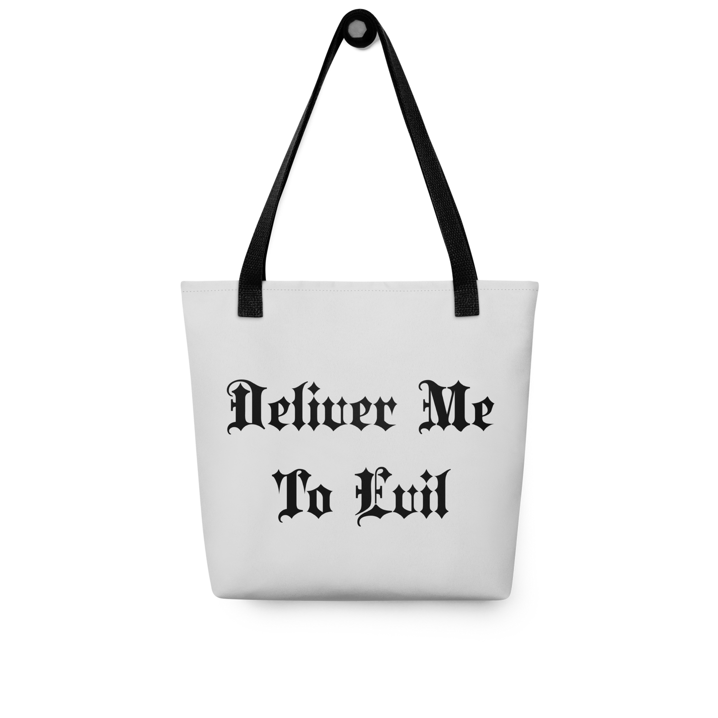 Deliver Me To Evil Tote Bag