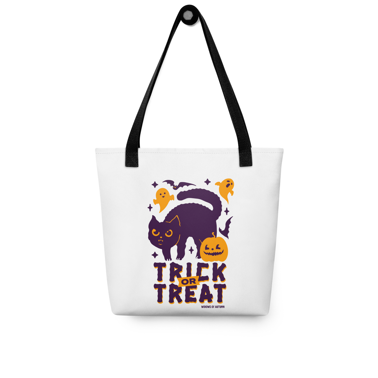 Trick Or Treat Tote Bag - White
