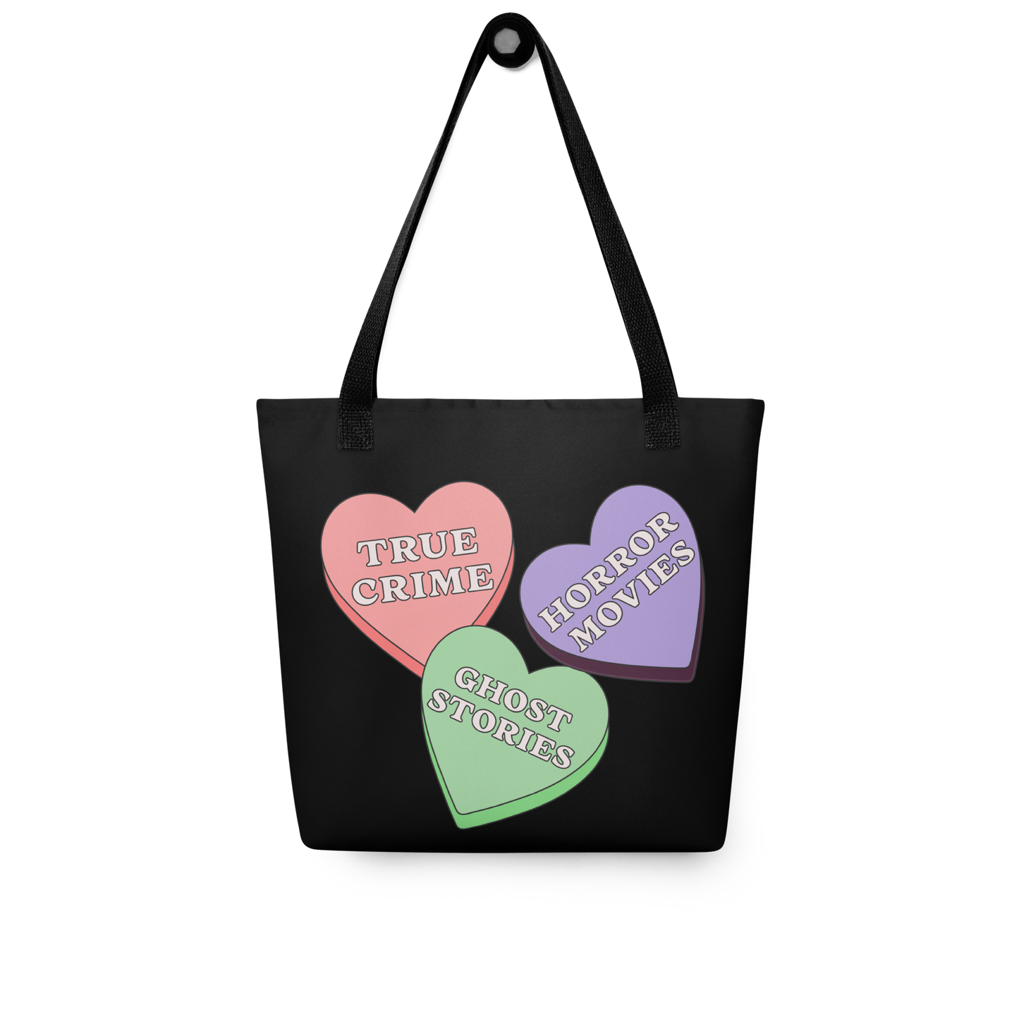 Candy Hearts Tote Bag