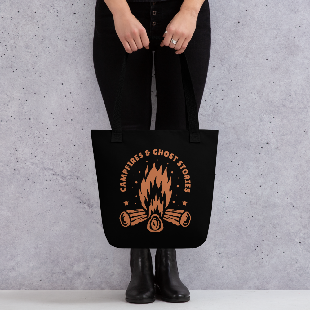 Campfires & Ghost Stories Tote Bag