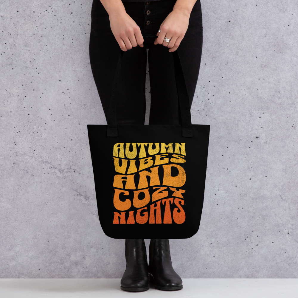 Cozy Autumn Tote Bag
