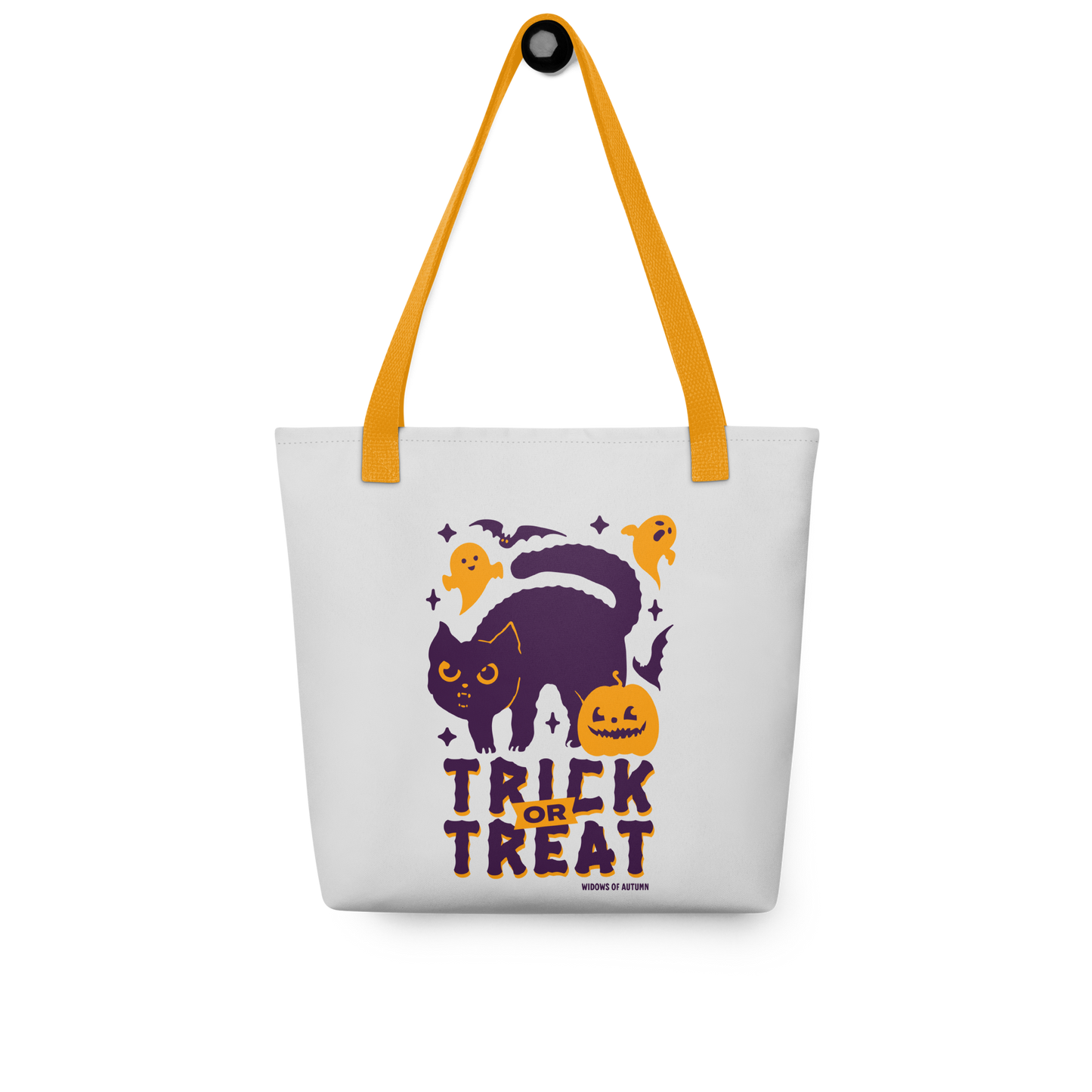 Trick Or Treat Tote Bag - Light Grey