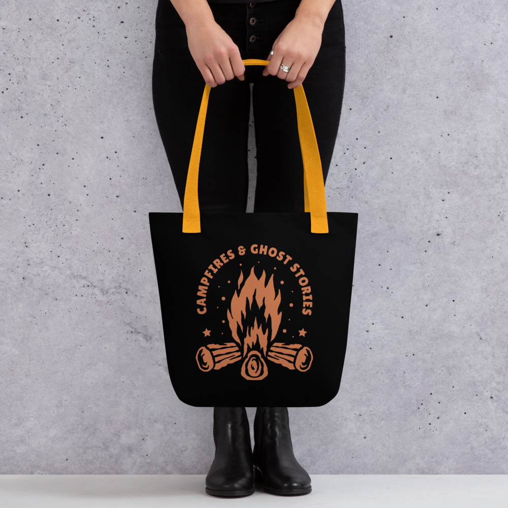 Campfires & Ghost Stories Tote Bag
