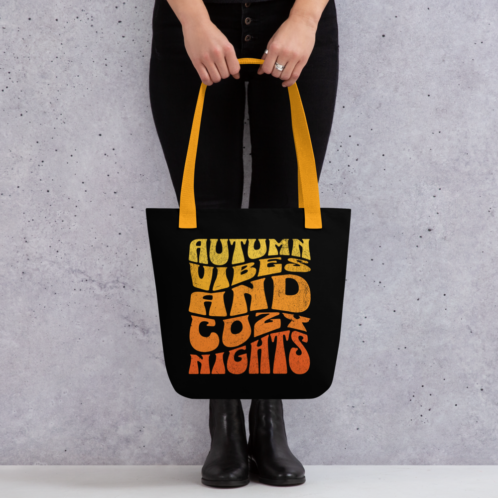 Cozy Autumn Tote Bag