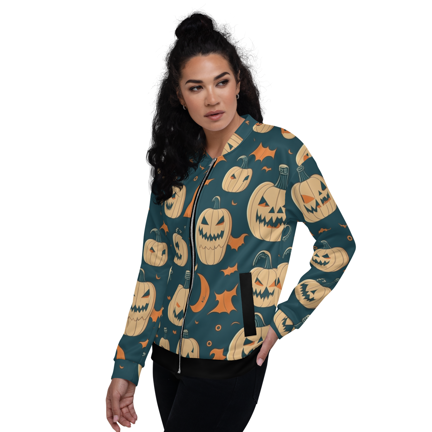 Haunted Harvest Bomber Jacket