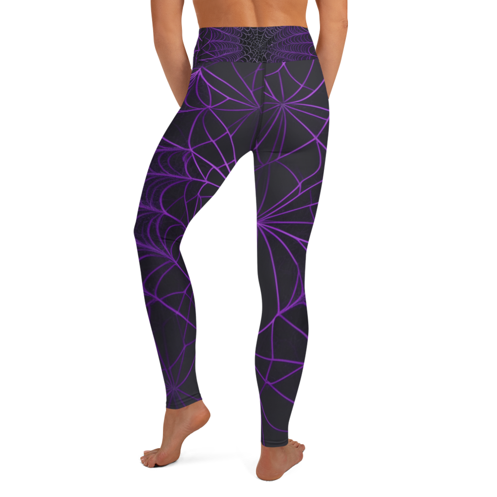 Violet Widows Yoga Leggings
