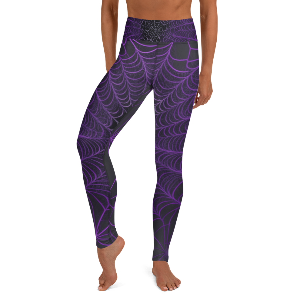 Violet Widows Yoga Leggings
