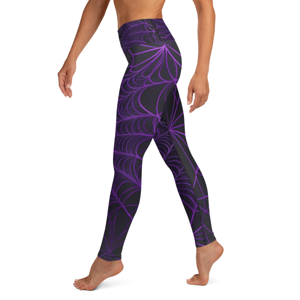 Violet Widows Yoga Leggings