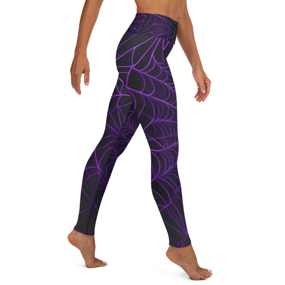 Violet Widows Yoga Leggings