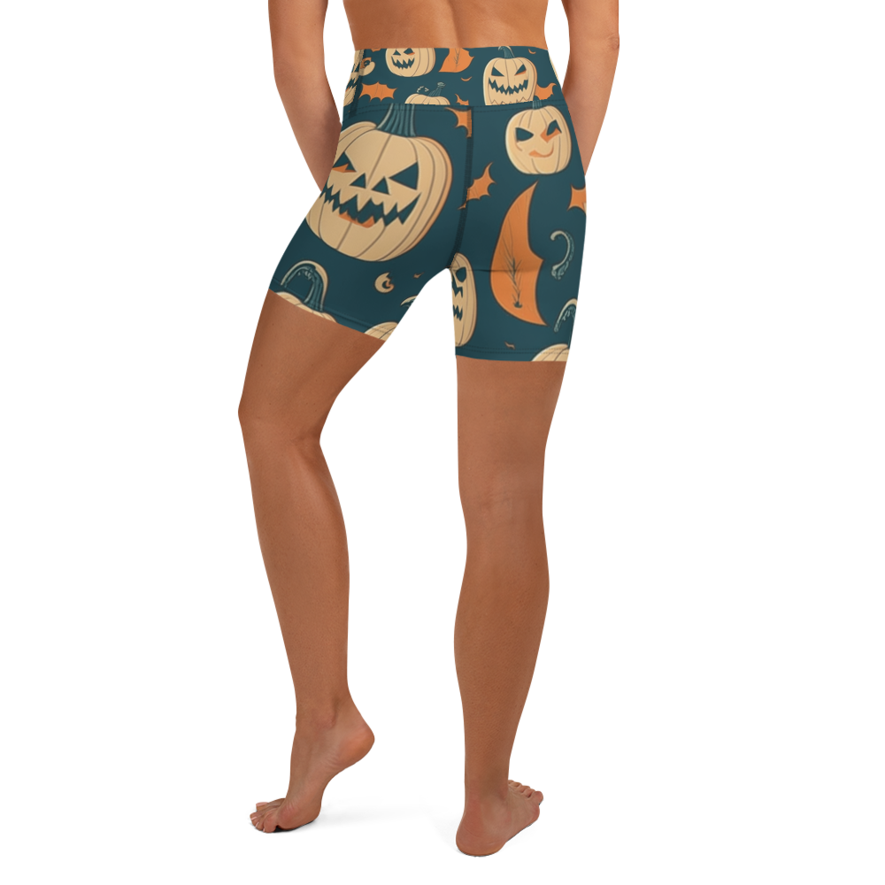Haunted Harvest Yoga Shorts