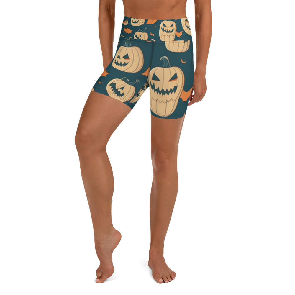 Haunted Harvest Yoga Shorts