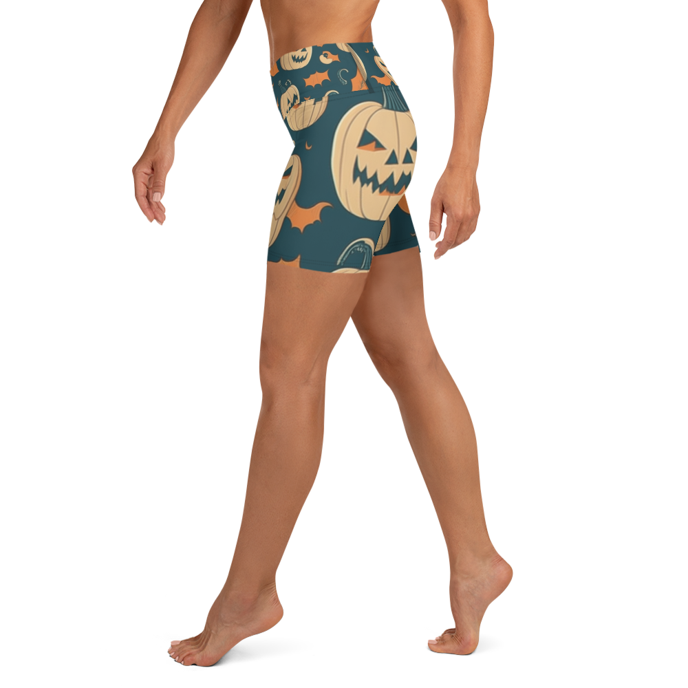 Haunted Harvest Yoga Shorts