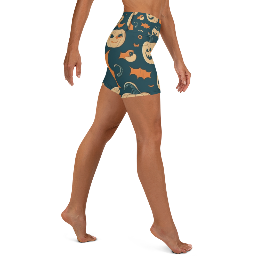 Haunted Harvest Yoga Shorts
