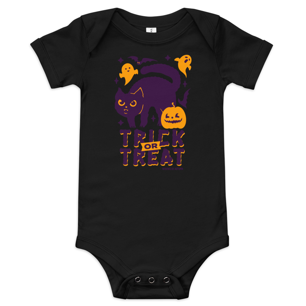 Trick Or Treat Baby Onesie