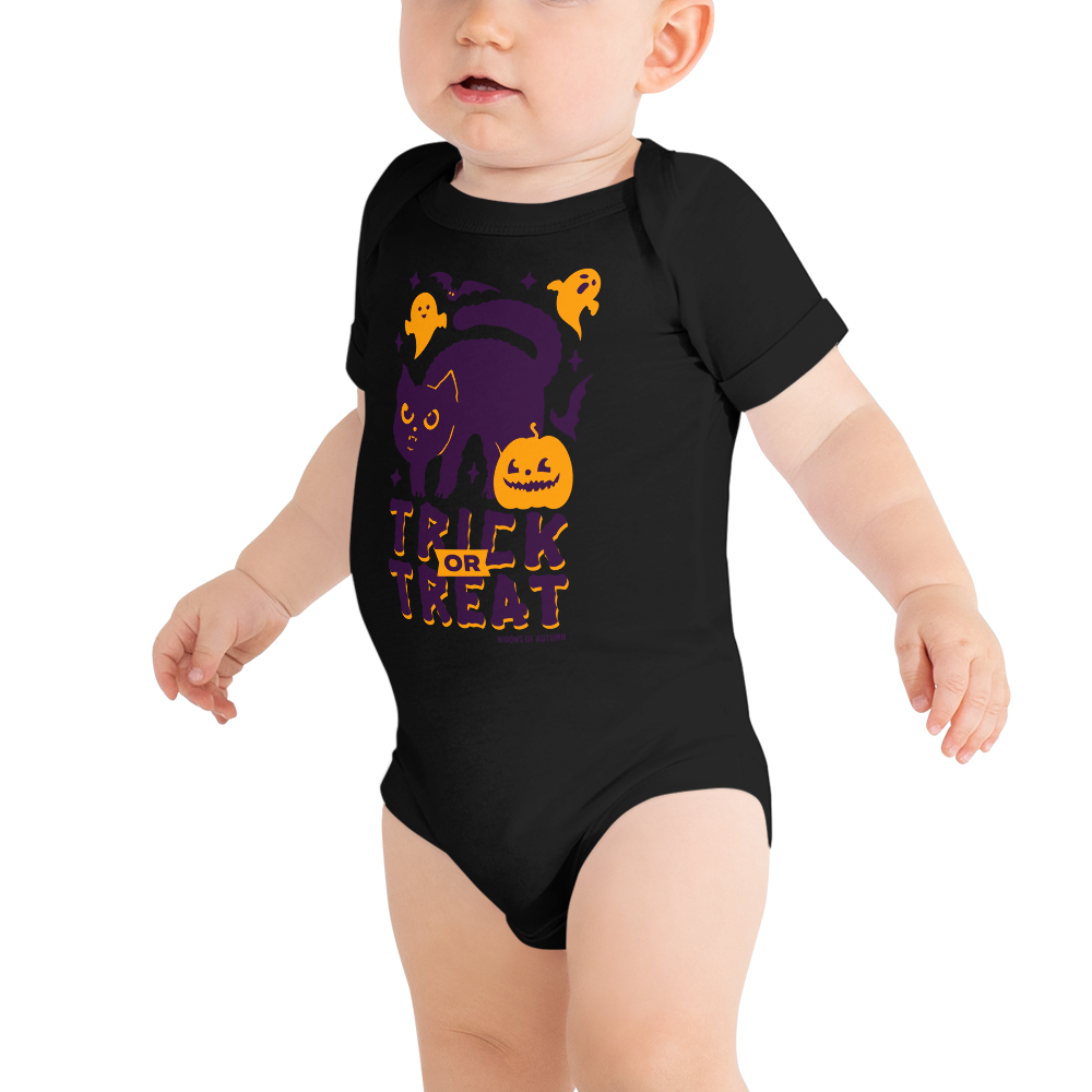 Trick Or Treat Baby Onesie