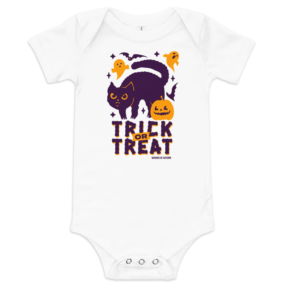 Trick Or Treat Baby Onesie