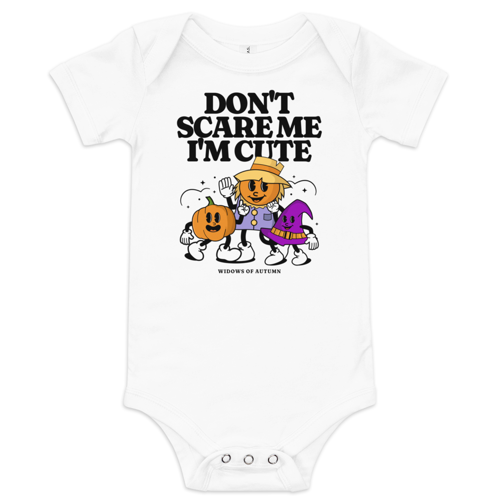 Don't Scare Me Baby Onesie