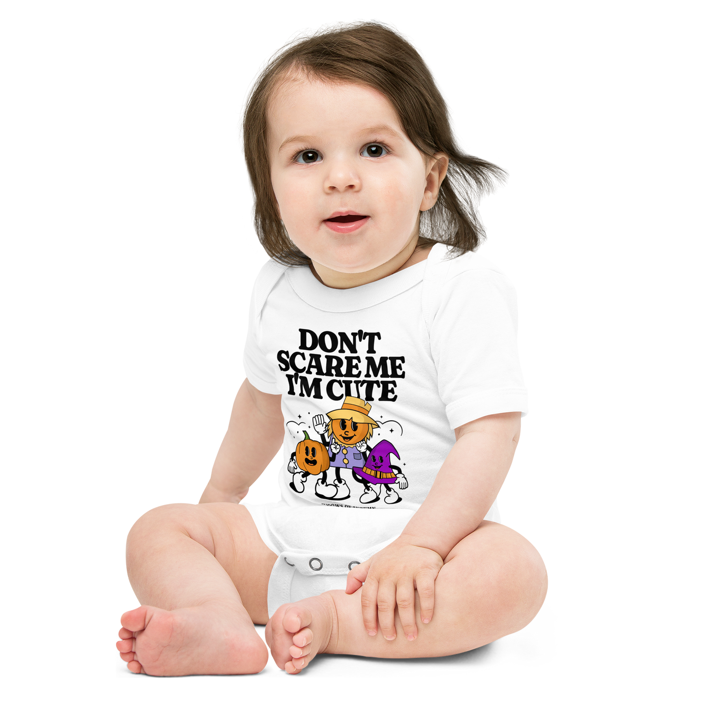Don't Scare Me Baby Onesie